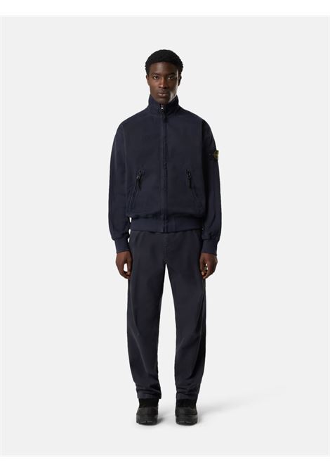 pantaloni panama cotton old effect uomo inschiostro STONE ISLAND | K2S15 3100008 S0184V0126